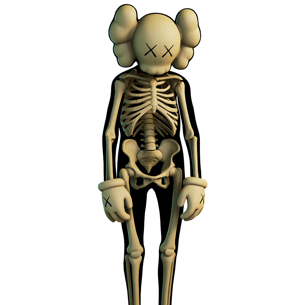 kawsskeleton img - Скелет KAWS (KAWS Skeleton)