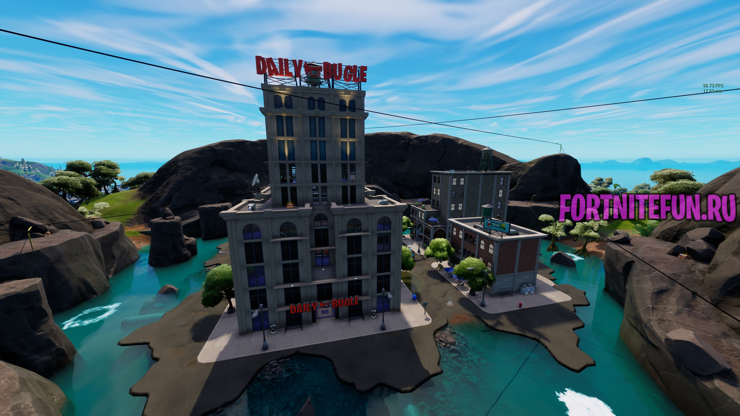 Локация Daily Bugle Фортнайт 1 - Daily Bugle