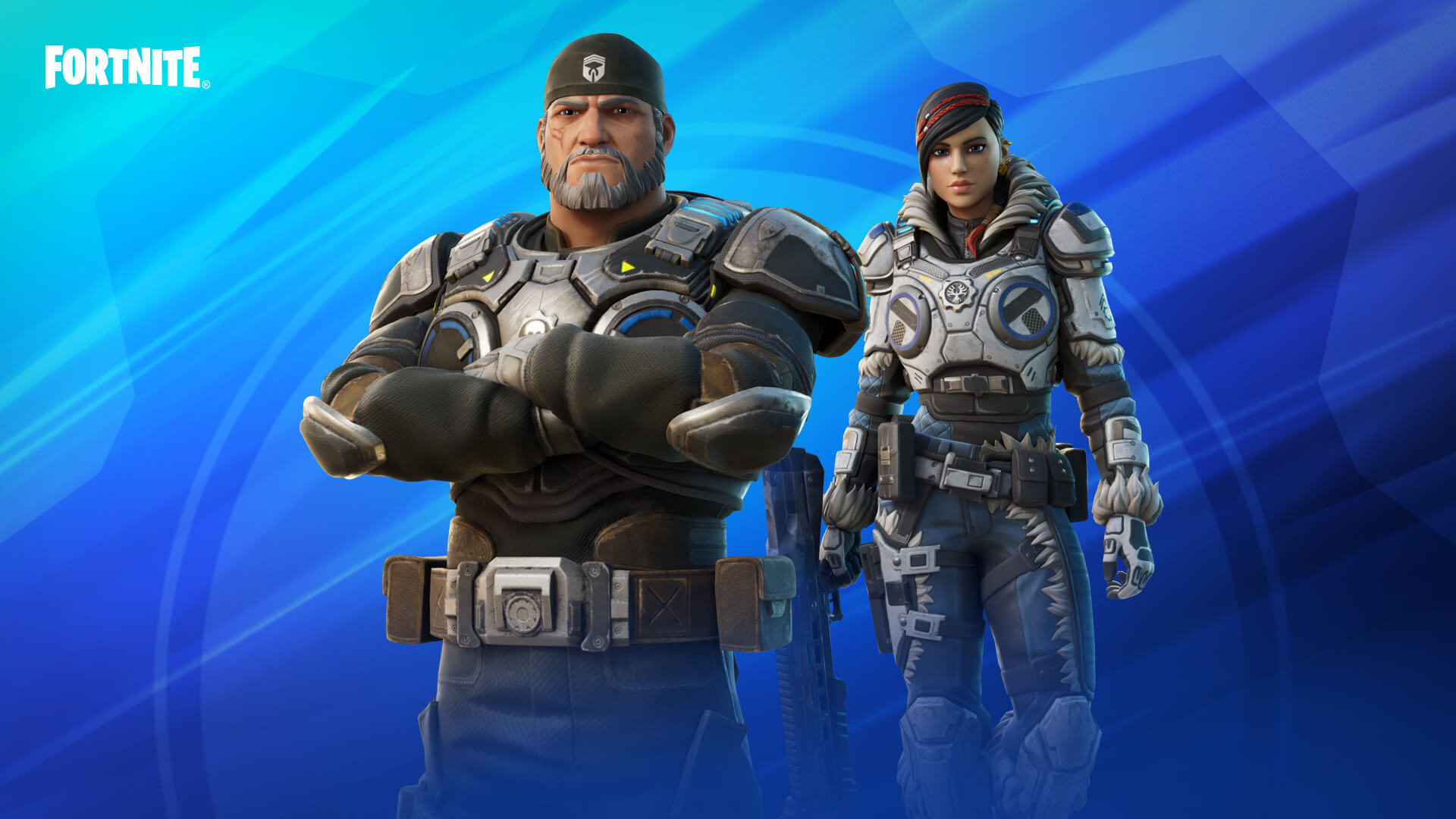 Скины Маркус Феникс и Кейт Диаз из игры Gears of War в фортнайт 3 - Скины Маркус Феникс и Кейт Диаз из игры Gears of War в фортнайт