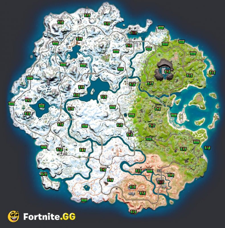 Используйте разные виды собираемых предметов