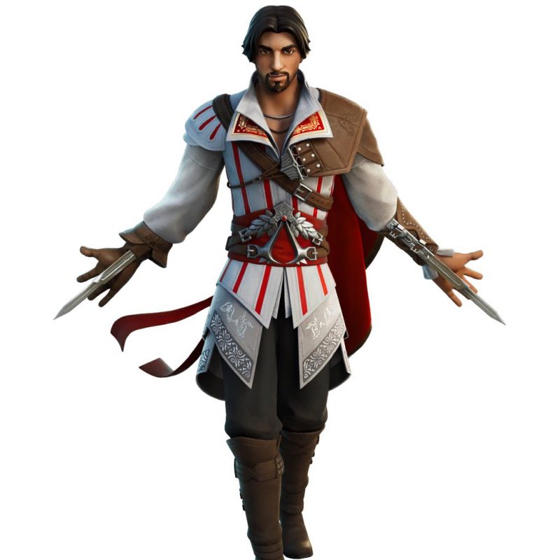 Аудиторе из Assassins Creed скоро в фортнайт 2 800x800 - Эцио Аудиторе из Assassin's Creed в фортнайт