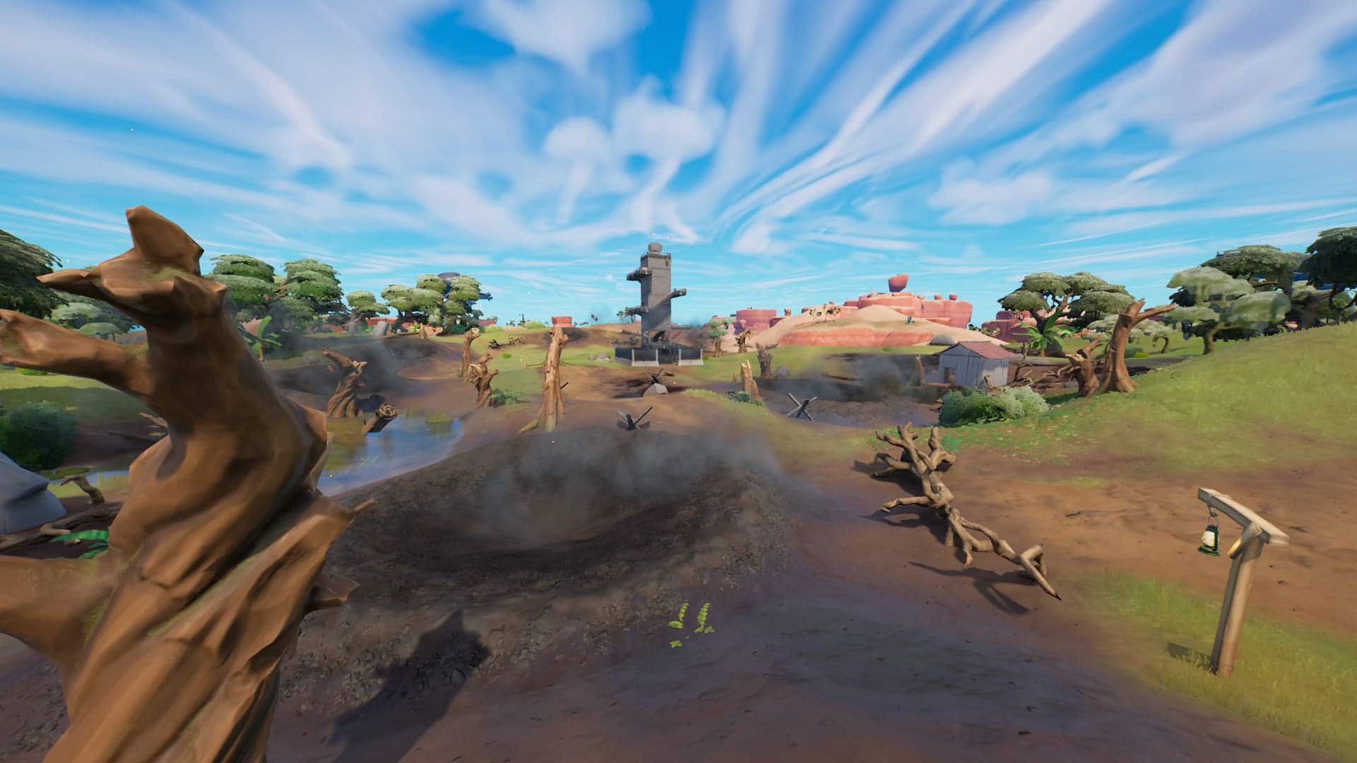 Fortnite Infiltrator Crater 3 - Кратеры в фортнайт