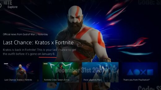 skin kratosa bolshe nikogda ne poyavitsya v magazine fortnajt 520x293 - Скин Кратоса больше никогда не появится в магазине фортнайт