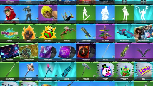 vse predmety 2310 520x293 - Сливы фортнайт v23.10 — Все скины и новые наборы