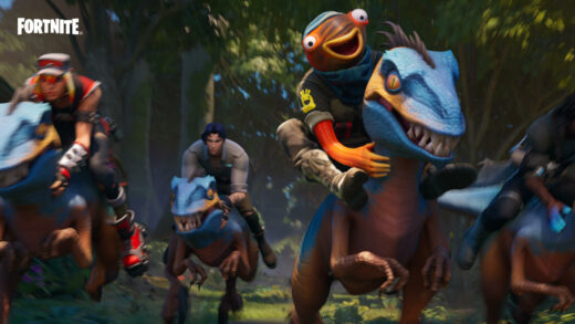 fortnite raptor riding 1920x1080 2ff230e791b4 520x293 - Где найти рапторов и как их приручить в 3 сезоне 4 главы в фортнайт