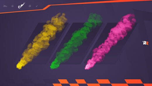 rocket racing drift smoke trail paint colors 1920x1080 7f2b007a144d 520x293 - Обновление 28.10 для режимов LEGO, Rocket Racing, Festival