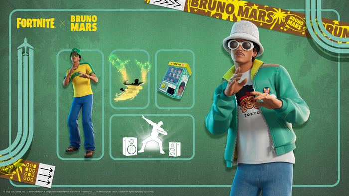 nogek4674 - Bruno Mars в девятом сезоне Фортнайт Фестиваля