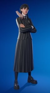 wednesday addams 161x300 - Сливы обновления v37.50 фортнайт – Fortnite: Кошмары, жуткие коллаборации и новые наборы