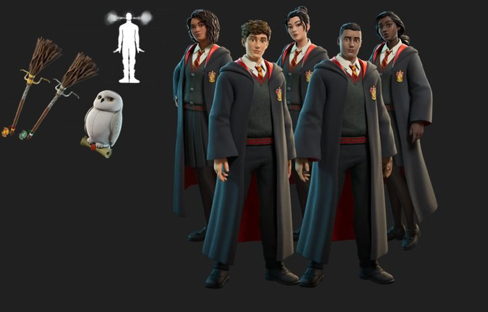 garri potter - Сливы обновления v39.11 фортнайт &ndash; Новогодние скины и коллаборации