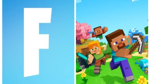 fortnite minecraft collab 7 520x293 - Fortnite x Minecraft: слухи о кроссовере в 7 главе, арты и тесты