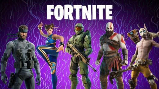 fortnitegameseriescollab 520x293 - Скины «Игровой серии» в Fortnite будут выдавать за покупки в Epic Games Store — старт с Resident Evil